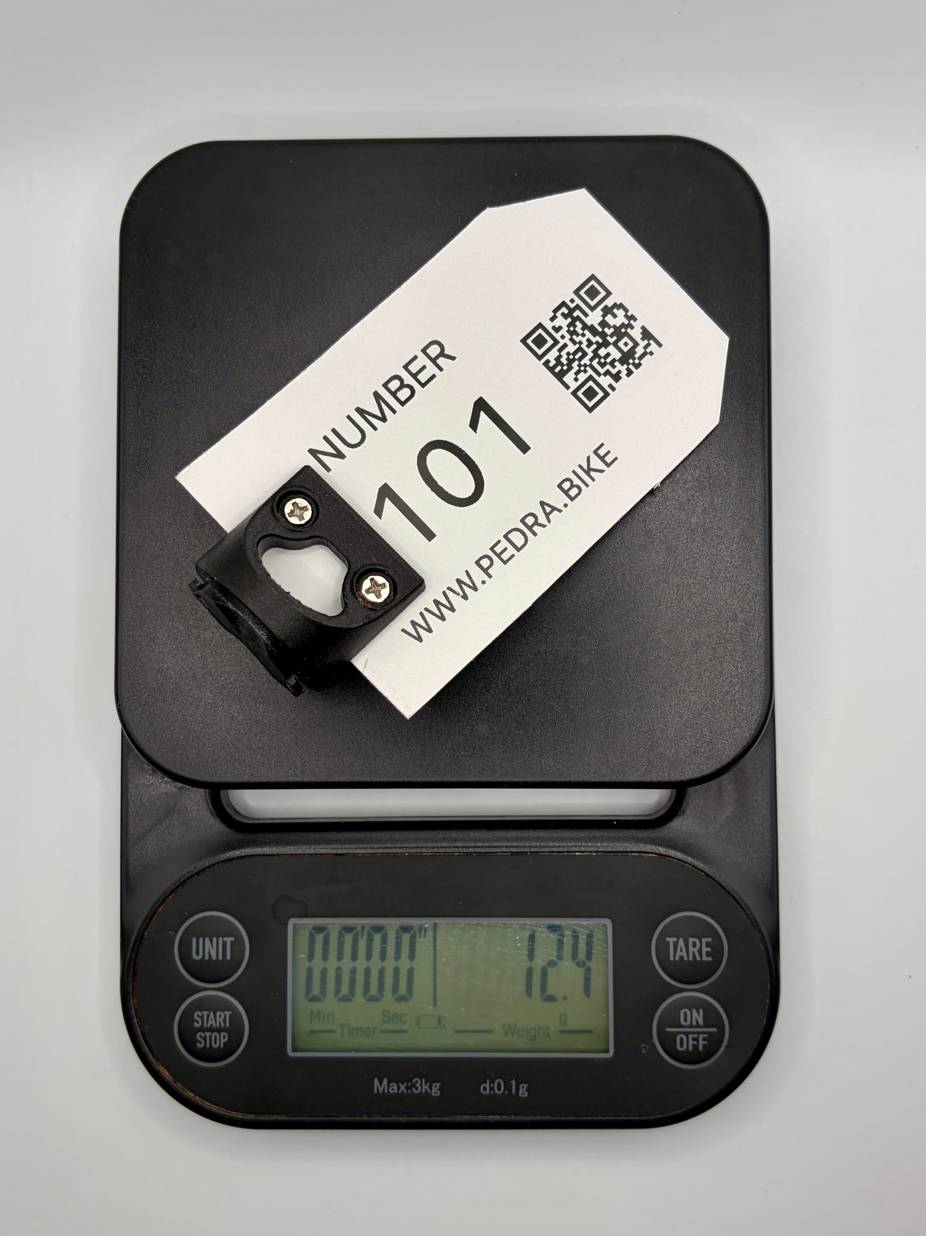 Soporte Trasero de Dorsal (Compatible con anclaje Garmin)